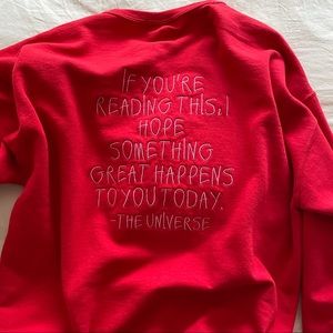 “If you’re reading this…” Mayfair Crewneck